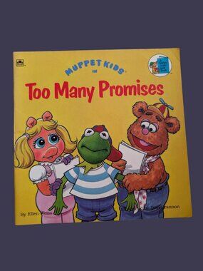10/$25 Vintage 1991 Muppet Kids in Too Many Promises